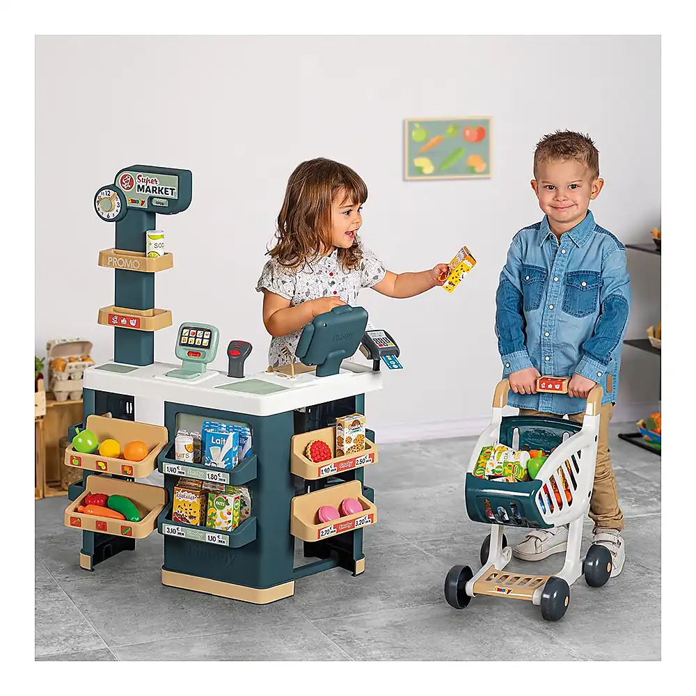 Magazin Smoby Super Market cu 42 accesorii 3 ani + [4]