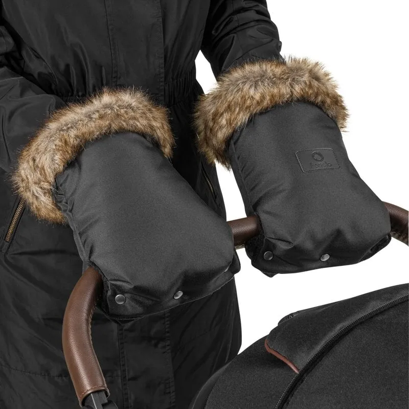 Manusi termice pentru carucior, Lionelo, Universale, Impermeabile, Negru [8]
