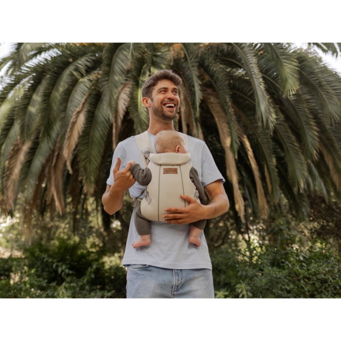 Marsupiu bebe, Jane, Dual, Ergonomic, De la nastere pana la 15 Kg, Sand [11]