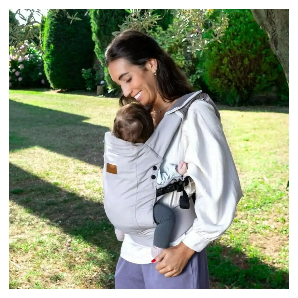 Marsupiu bebe, Jane, Like, Ergonomic, De la nastere pana la 18 Kg, Seal 4 ani [7]