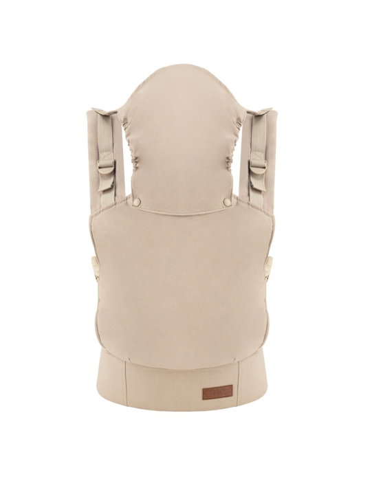 Marsupiu Collet, Momi, ergonomic, din luna a 3-a de viata pana la 15 kg, hipoalergenic, Beige [2]