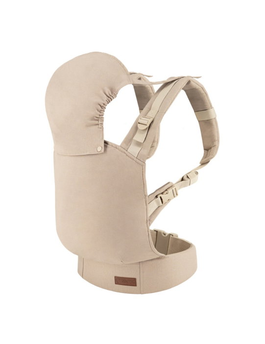 Marsupiu Collet, Momi, ergonomic, din luna a 3-a de viata pana la 15 kg, hipoalergenic, Beige [1]