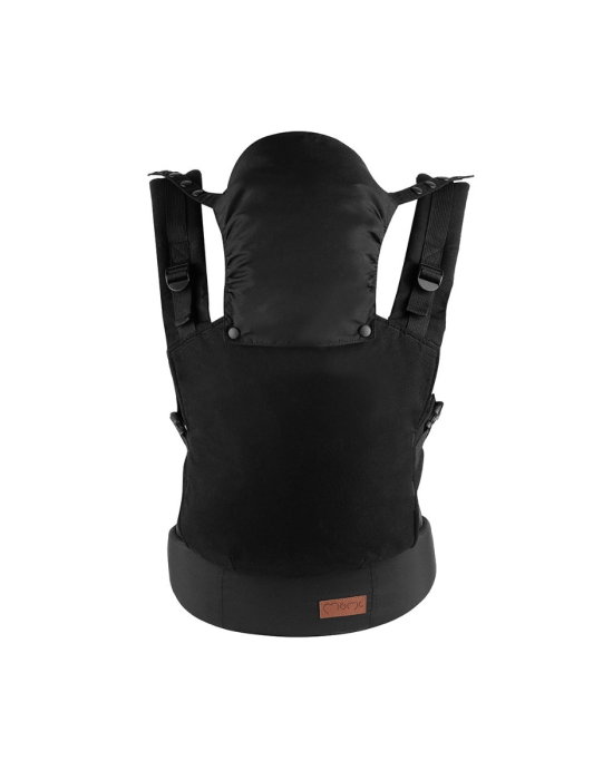 Marsupiu Collet, Momi, ergonomic, din luna a 3-a de viata pana la 15 kg, hipoalergenic, Black [2]