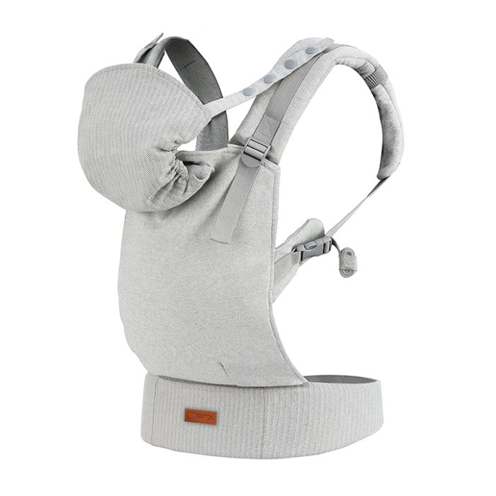 Marsupiu Collet, Momi, ergonomic, din luna a 3-a de viata pana la 15 kg, hipoalergenic, Grey [1]
