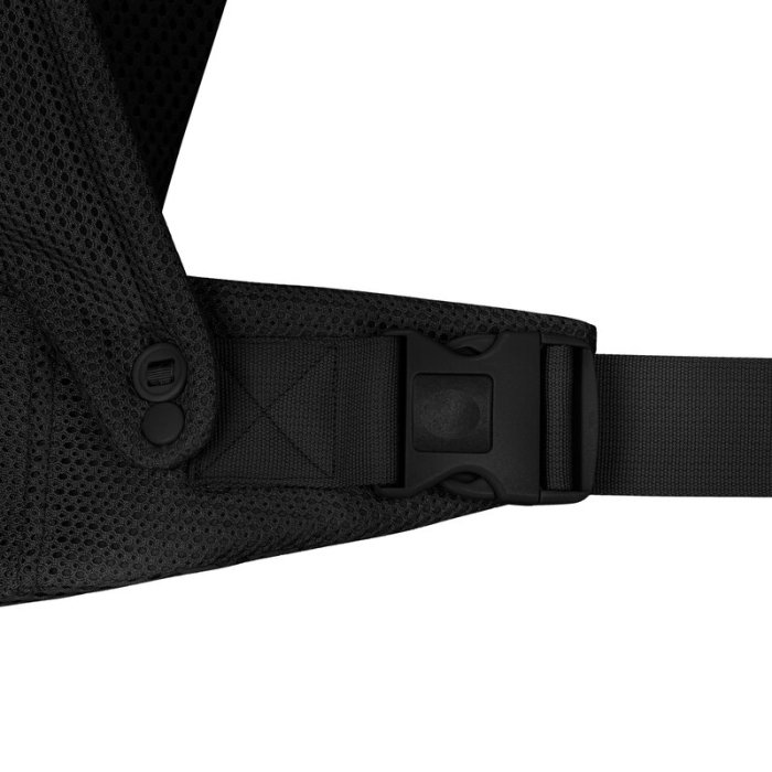 Marsupiu ergonomic, Lionelo, Margareet Air, 3 pozitii de purtare, Certificat de Institutul International pentru Displazie de Sold, 4 luni+, Pana la 20 Kg, Material respirabil 3D Air Mesh, Negru [14]