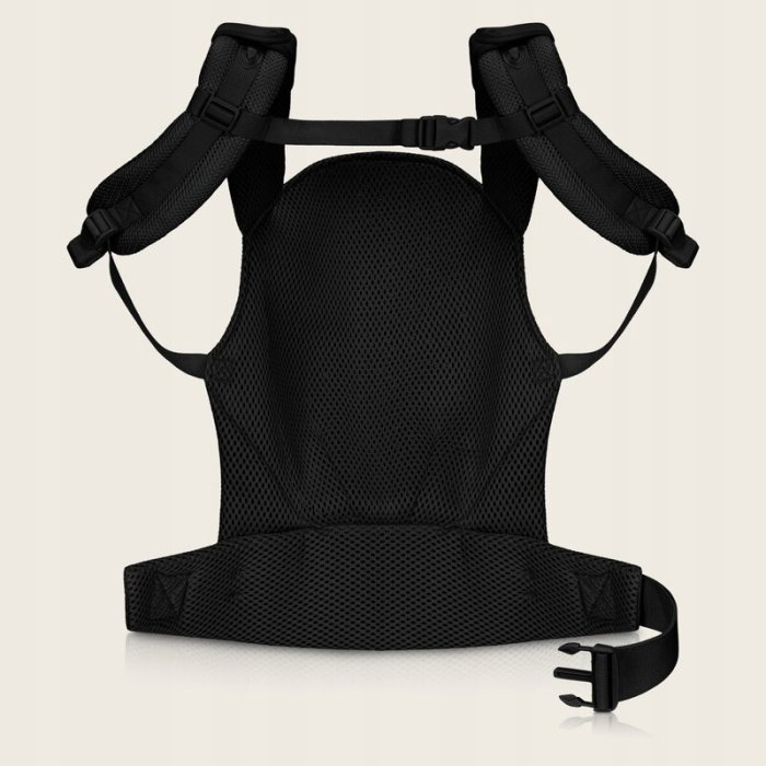Marsupiu ergonomic, Lionelo, Margareet Air, 3 pozitii de purtare, Certificat de Institutul International pentru Displazie de Sold, 4 luni+, Pana la 20 Kg, Material respirabil 3D Air Mesh, Negru [8]