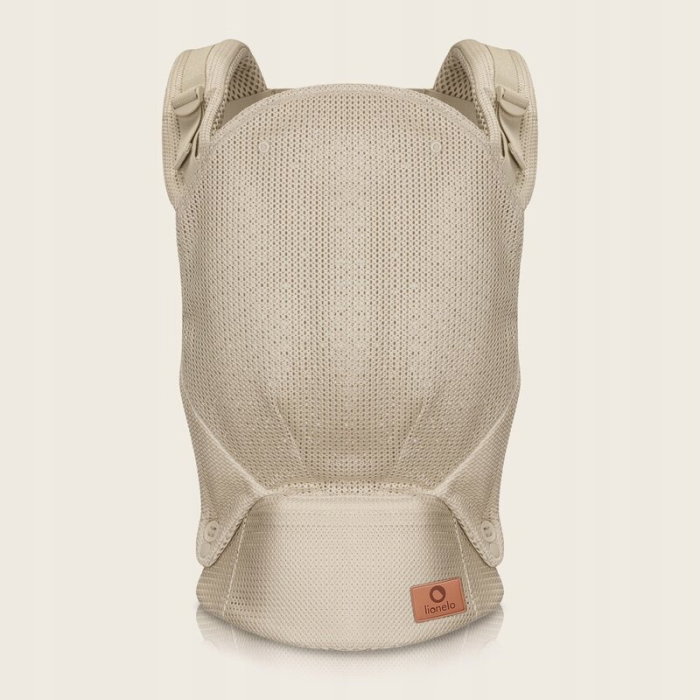 Marsupiu ergonomic, Lionelo, Margareet Air, 3 pozitii de purtare, Certificat de Institutul International pentru Displazie de Sold, 4 luni+, Pana la 20 Kg, Material respirabil 3D Air Mesh, Bej [14]