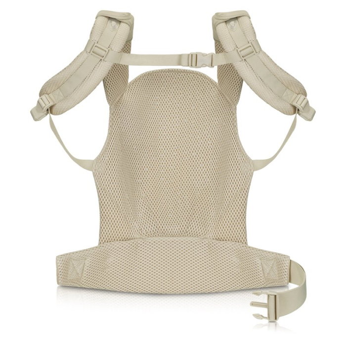 Marsupiu ergonomic, Lionelo, Margareet Air, 3 pozitii de purtare, Certificat de Institutul International pentru Displazie de Sold, 4 luni+, Pana la 20 Kg, Material respirabil 3D Air Mesh, Bej [8]