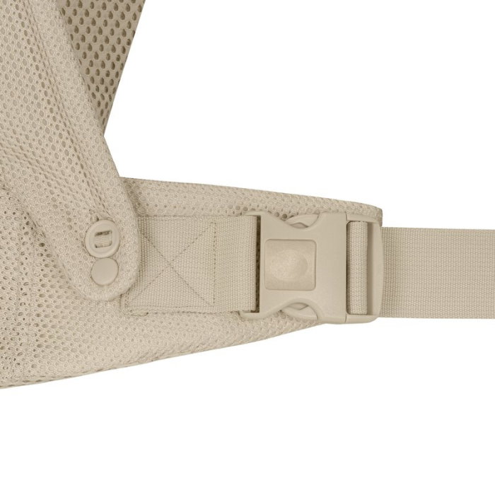 Marsupiu ergonomic, Lionelo, Margareet Air, 3 pozitii de purtare, Certificat de Institutul International pentru Displazie de Sold, 4 luni+, Pana la 20 Kg, Material respirabil 3D Air Mesh, Bej [9]