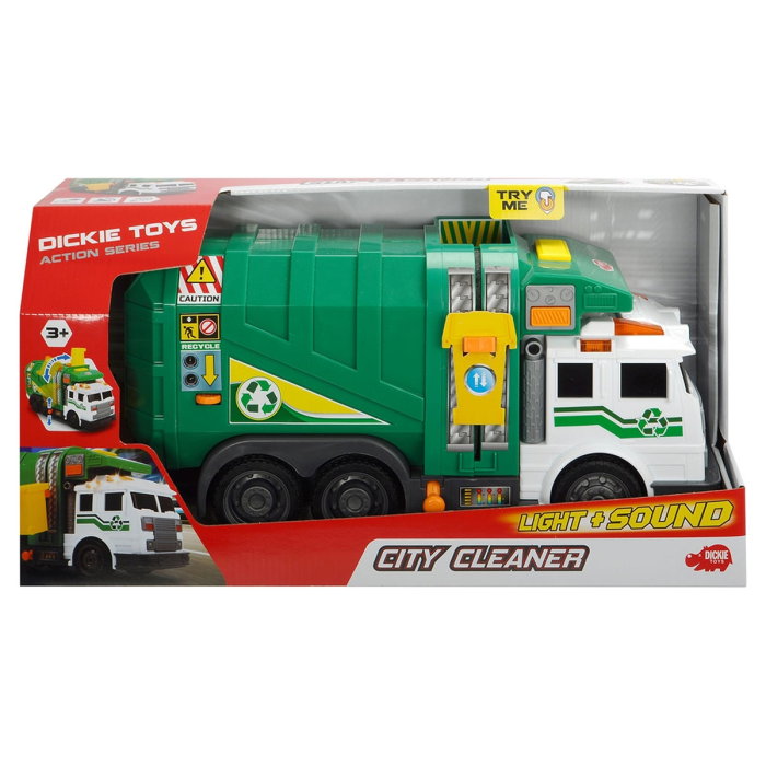 Masina de gunoi Dickie Toys City Cleaner cu accesorii 3 ani + [2]