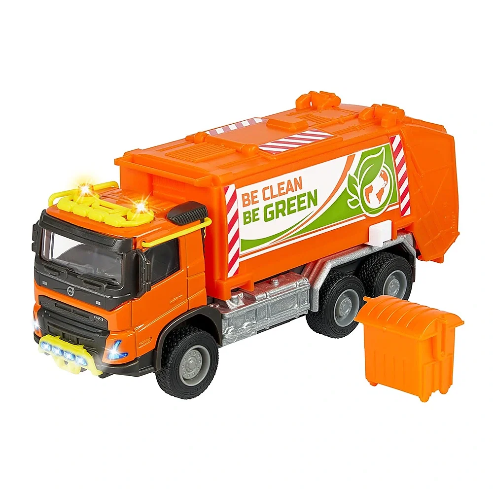 Masina de gunoi Majorette Volvo Garbge Collector cu tomberon 3 ani + [1]