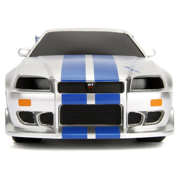 Masina Jada Toys Fast and Furious Nissan Skyline GTR 1:24 cu telecomanda 6 ani + [2]
