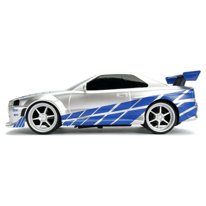 Masina Jada Toys Fast and Furious Nissan Skyline GTR 1:24 cu telecomanda 6 ani + [4]