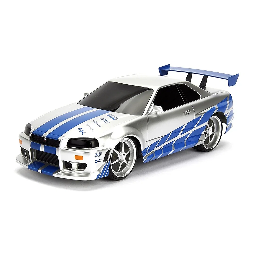 Masina Jada Toys Fast and Furious Nissan Skyline GTR 1:24 cu telecomanda 6 ani + [3]