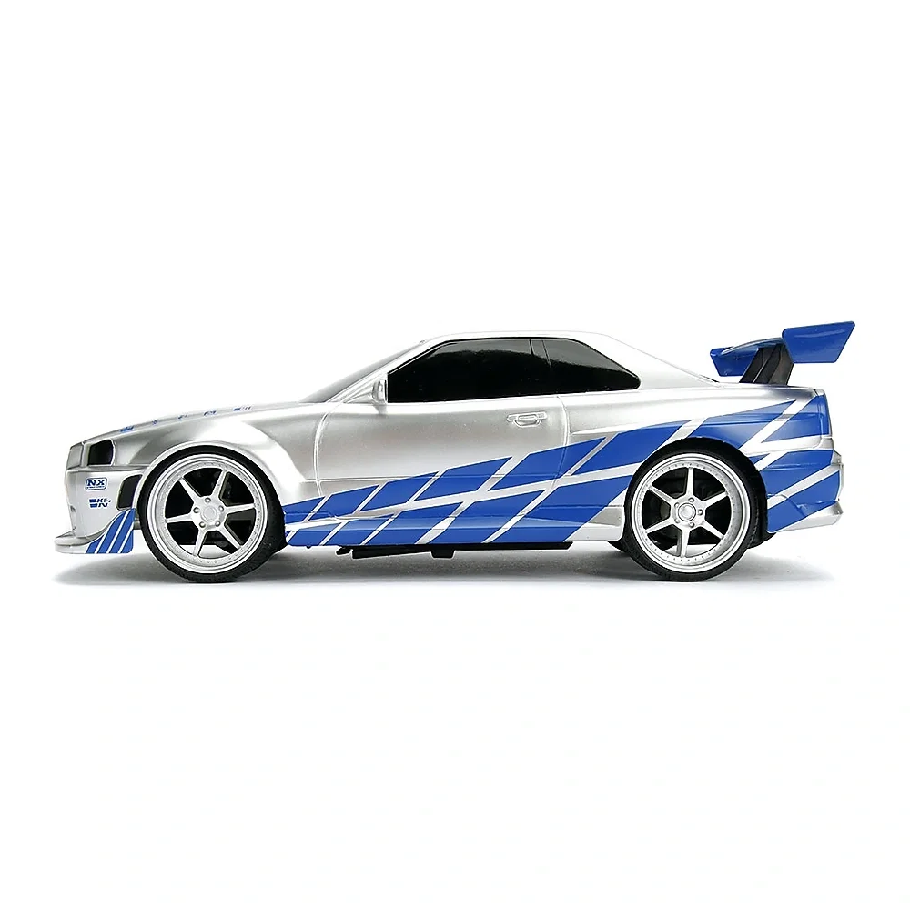 Masina Jada Toys Fast and Furious Nissan Skyline GTR 1:24 cu telecomanda 6 ani + [4]