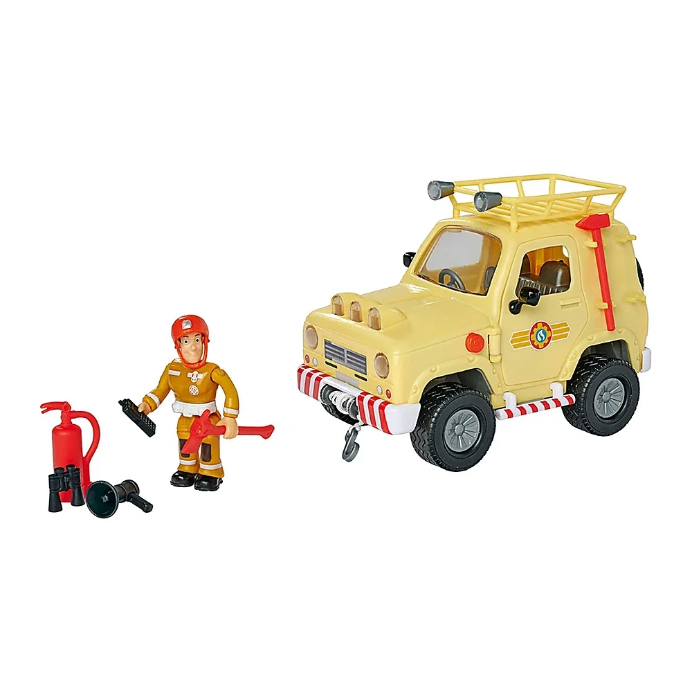 Masina Simba Fireman Sam Mountain 4x4 cu figurina 3 ani + [2]