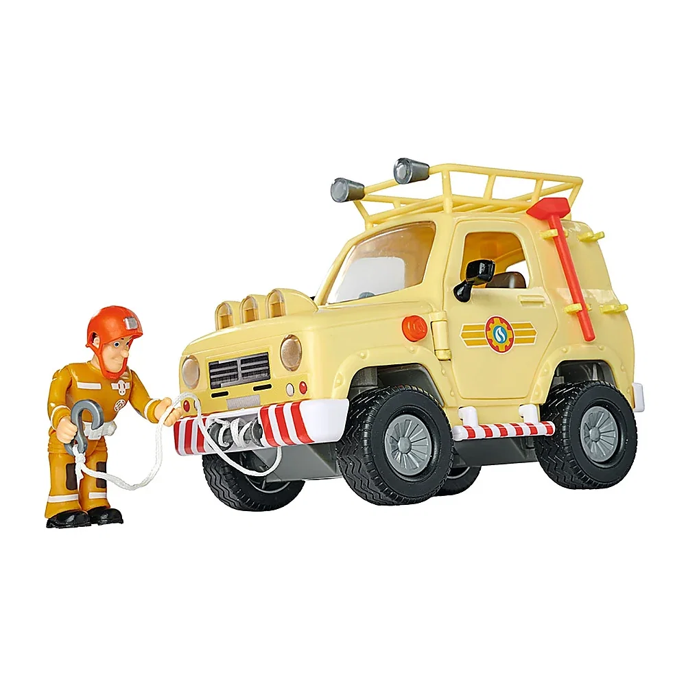 Masina Simba Fireman Sam Mountain 4x4 cu figurina 3 ani + [6]