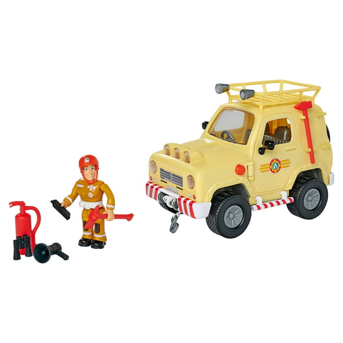 Masina Simba Fireman Sam Mountain 4x4 cu figurina 3 ani + [2]