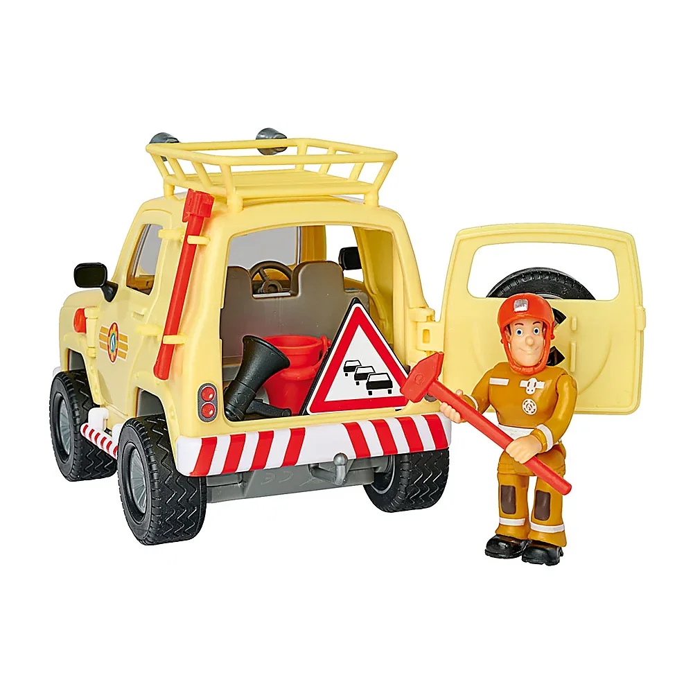 Masina Simba Fireman Sam Mountain 4x4 cu figurina 3 ani + [3]