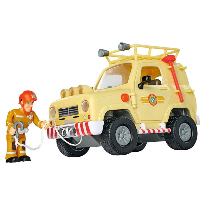 Masina Simba Fireman Sam Mountain 4x4 cu figurina 3 ani + [6]