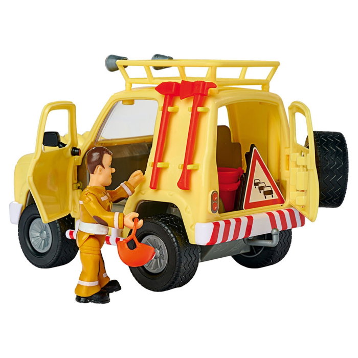 Masina Simba Fireman Sam Mountain 4x4 cu figurina 3 ani + [4]