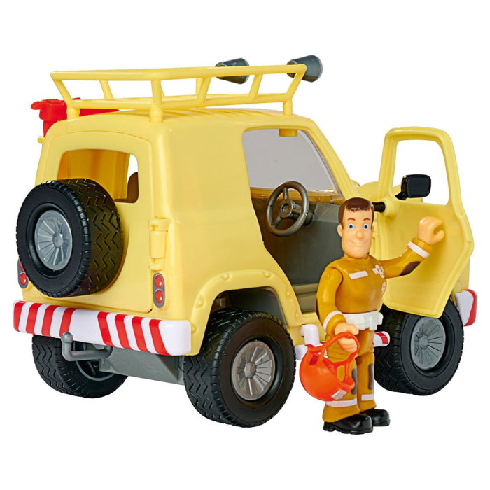 Masina Simba Fireman Sam Mountain 4x4 cu figurina 3 ani + [5]