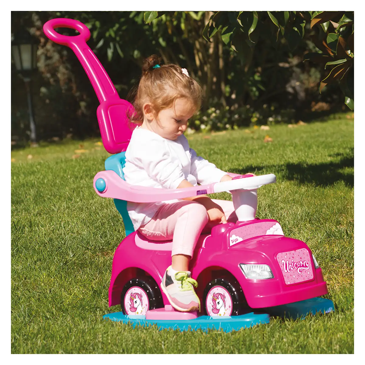Masinuta 4 in 1 - Step car Unicorn DOLU 12 luni [4]