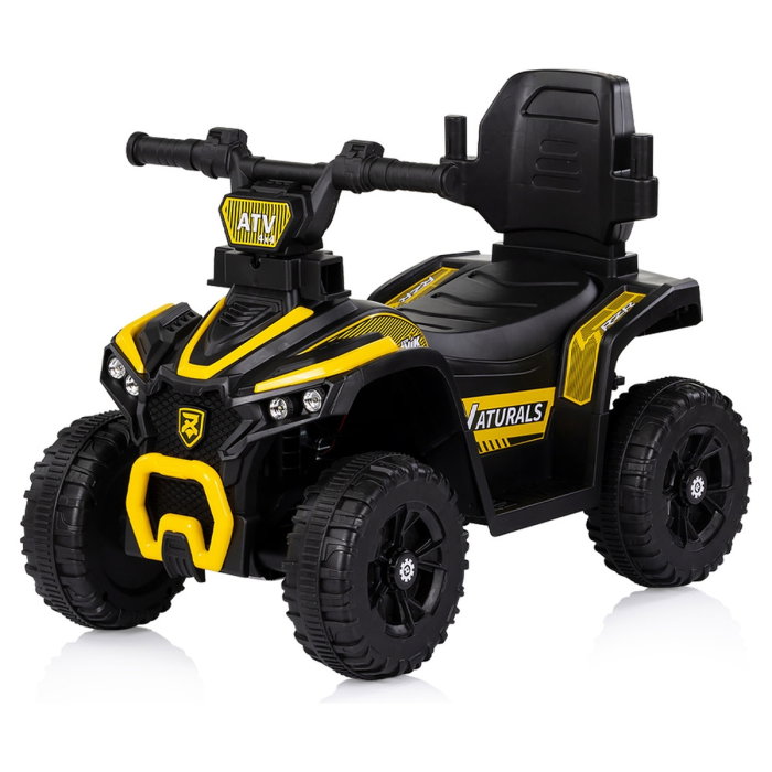 Masinuta de impins Chipolino ATV cu maner, Yellow 3 ani [3]