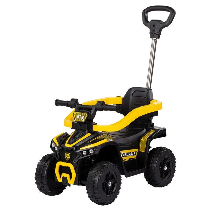 Masinuta de impins Chipolino ATV cu maner, Yellow 3 ani [1]