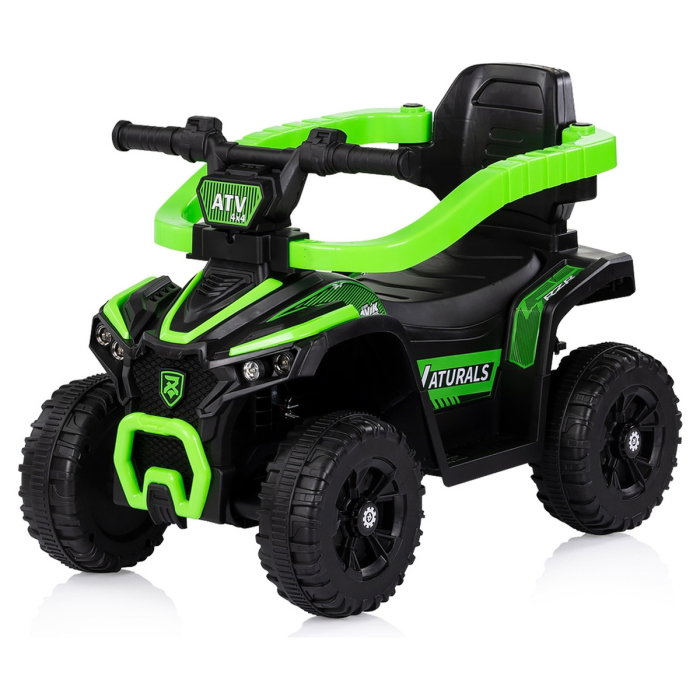 Masinuta de impins Chipolino ATV cu maner, Green 3 ani [2]