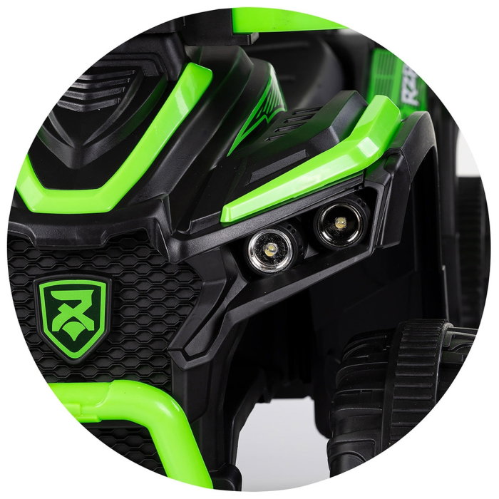 Masinuta de impins Chipolino ATV cu maner, Green 3 ani [5]