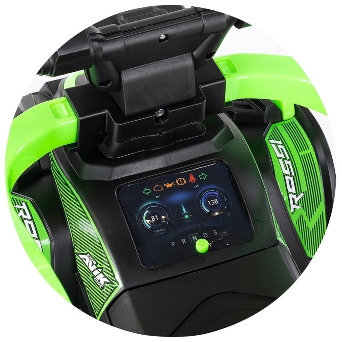 Masinuta de impins Chipolino ATV cu maner, Green 3 ani [6]