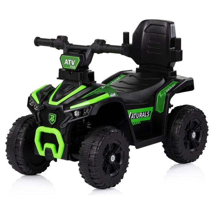 Masinuta de impins Chipolino ATV cu maner, Green 3 ani [3]