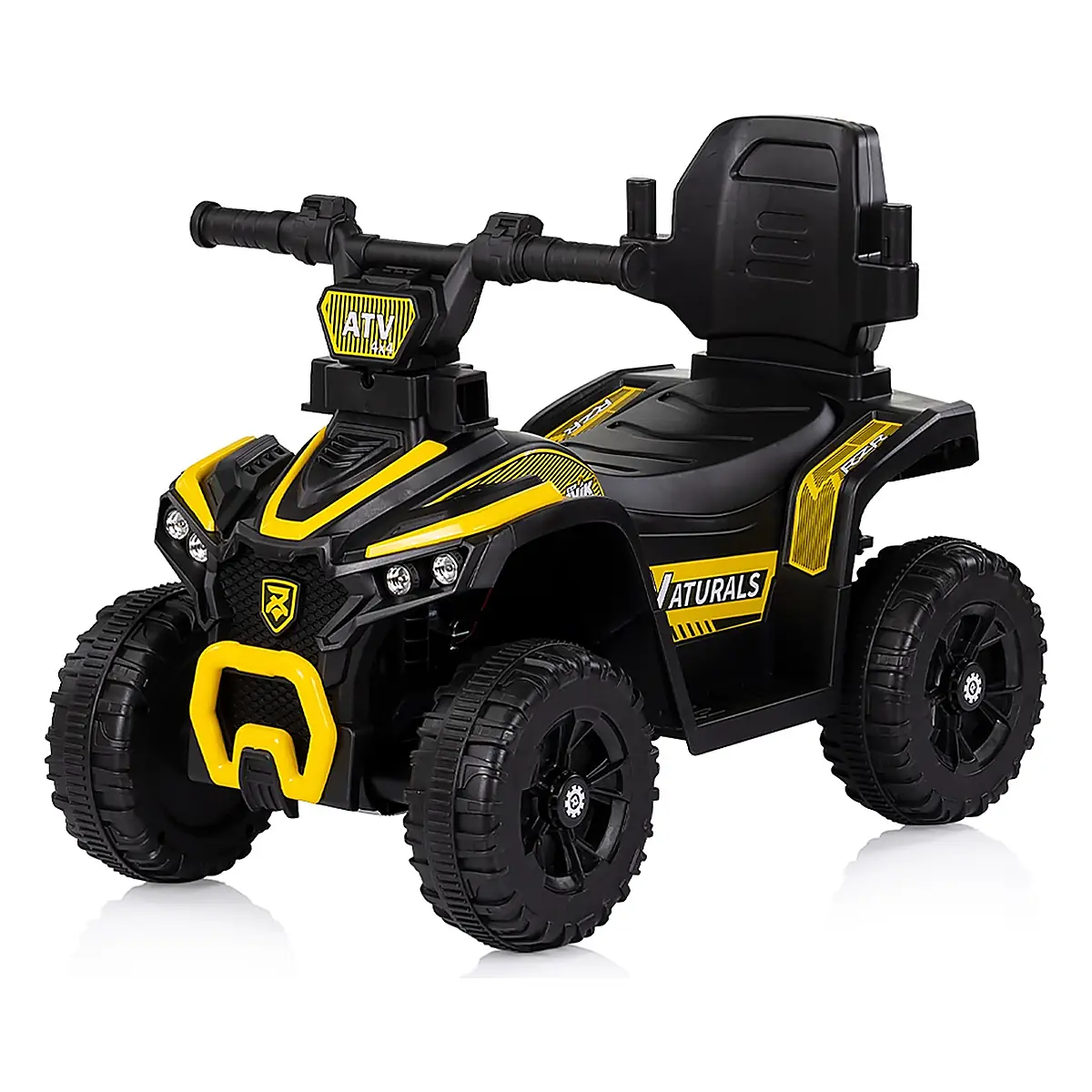 Masinuta de impins Chipolino ATV cu maner, Yellow 3 ani [3]