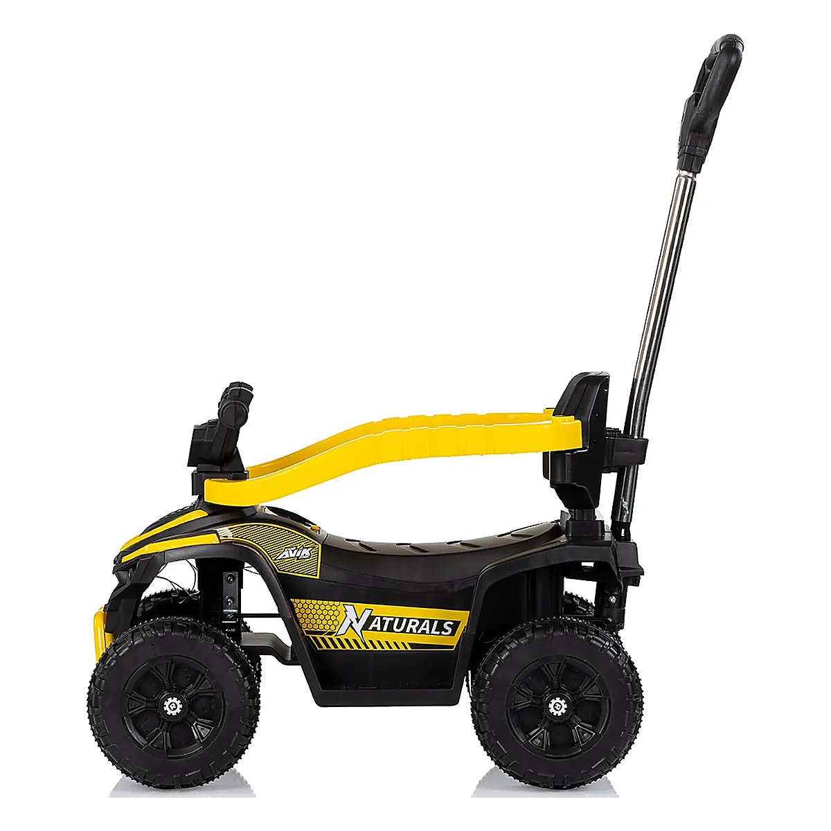 Masinuta de impins Chipolino ATV cu maner, Yellow 3 ani [4]