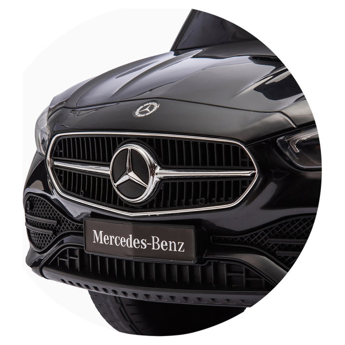 Masinuta de impins Chipolino Mercedes Benz C-Class cu maner, Black [9]