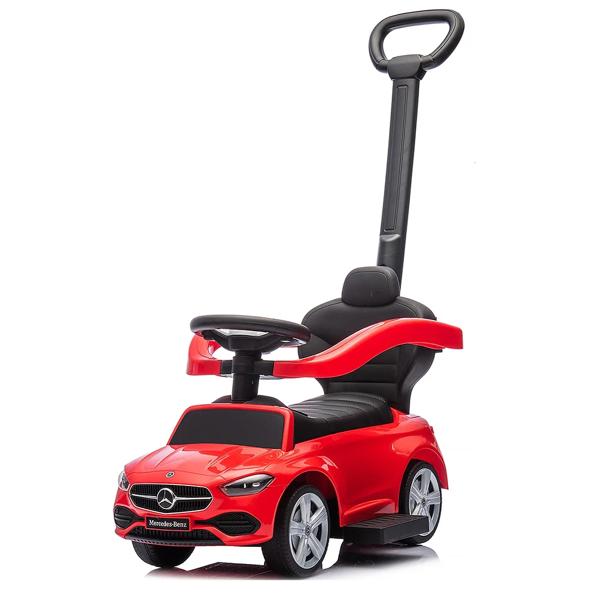 Masinuta de impins Chipolino Mercedes Benz C-Class cu maner, Red [3]