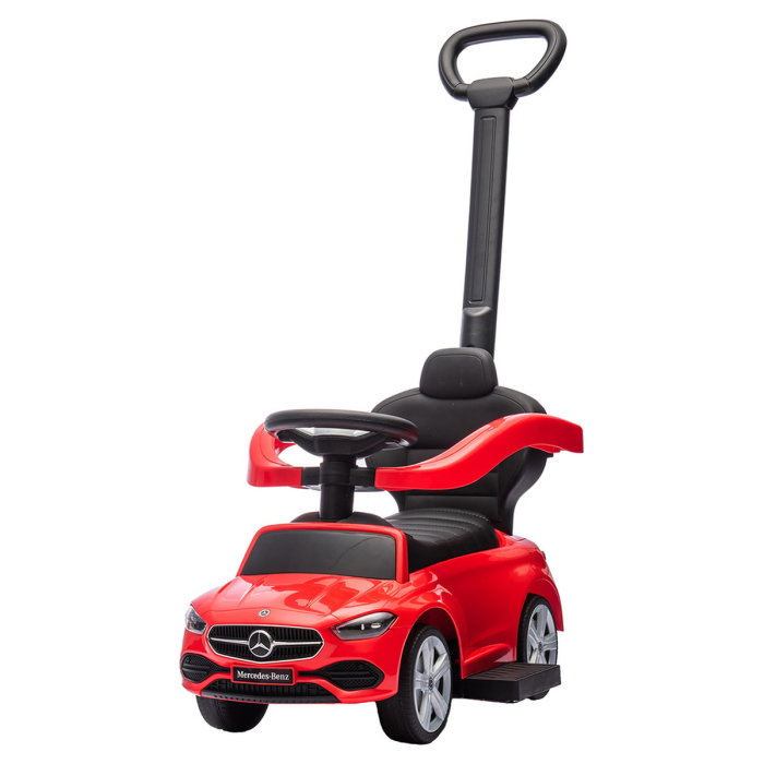 Masinuta de impins Chipolino Mercedes Benz C-Class cu maner, Red [1]