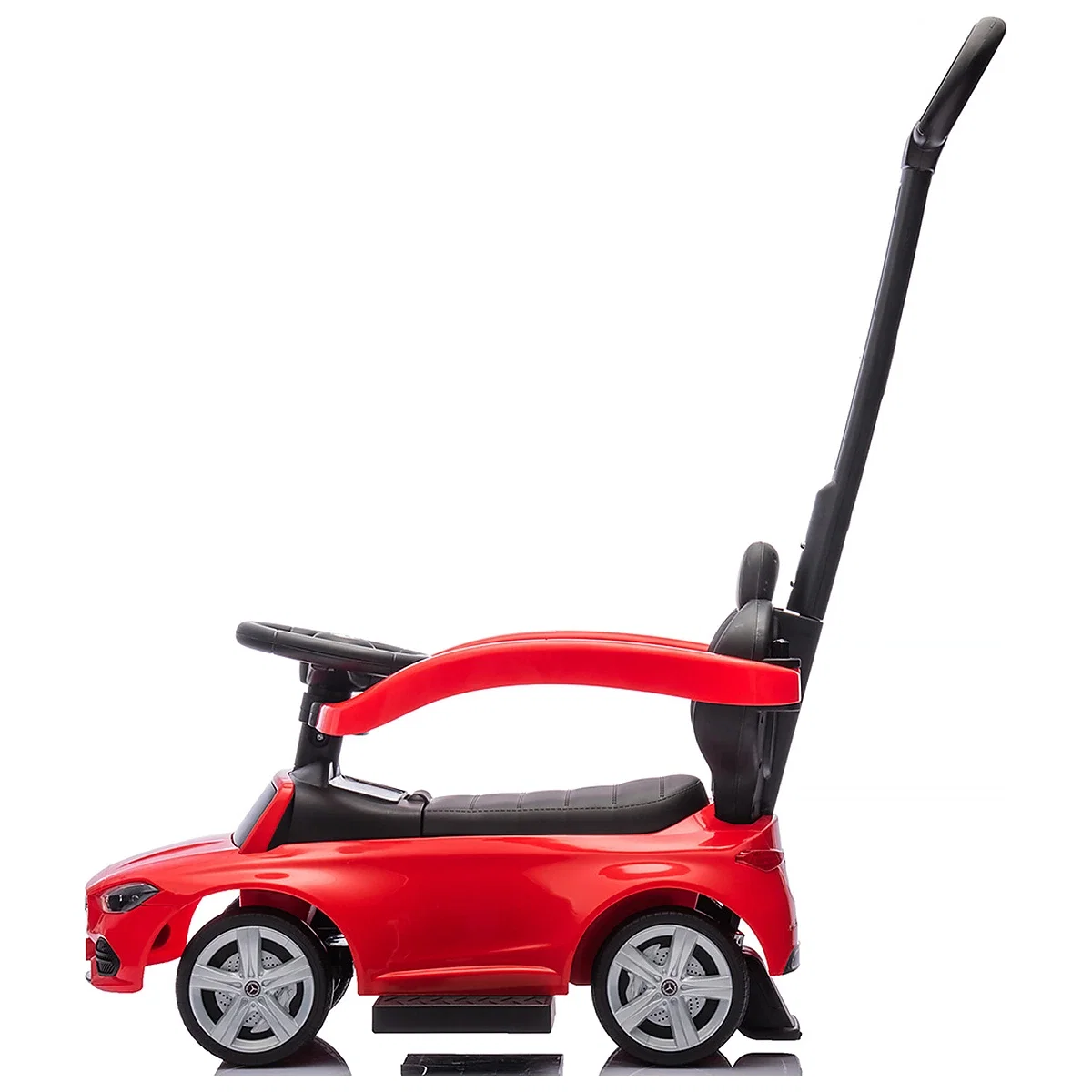 Masinuta de impins Chipolino Mercedes Benz C-Class cu maner, Red [4]