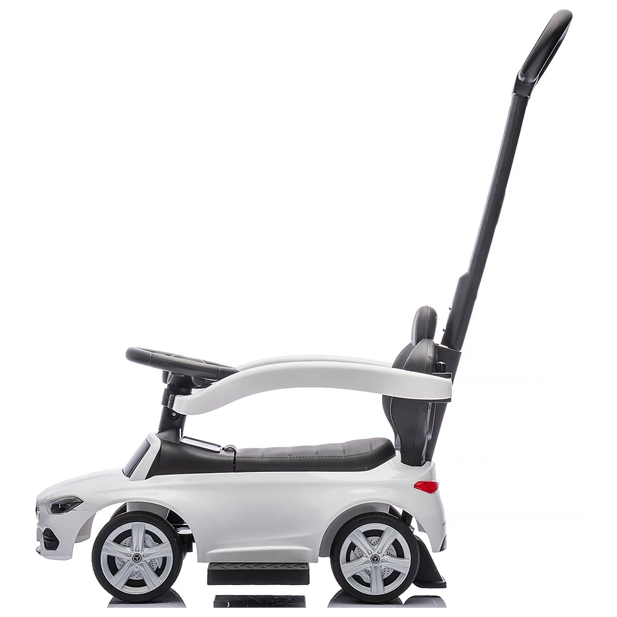 Masinuta de impins Chipolino Mercedes Benz C-Class cu maner, White [3]