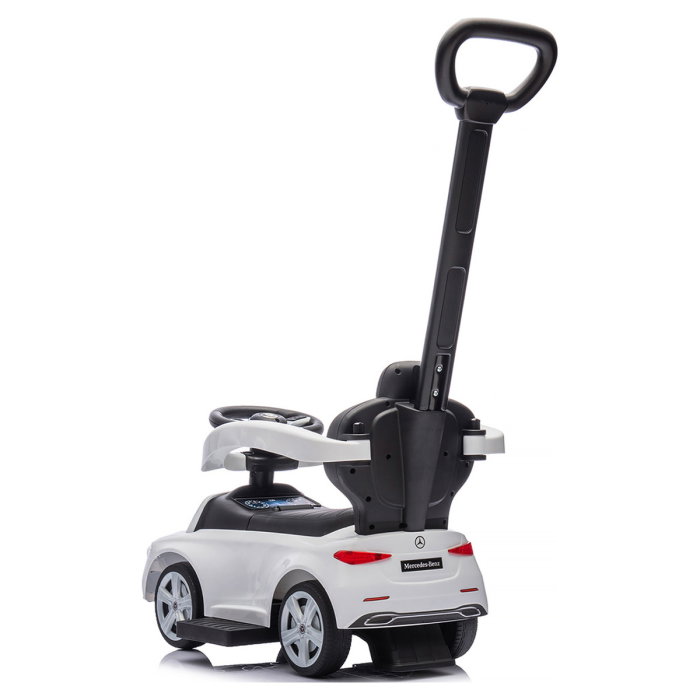 Masinuta de impins Chipolino Mercedes Benz C-Class cu maner, White [4]