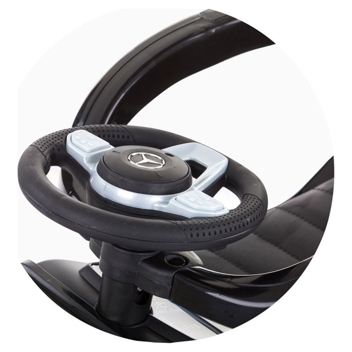 Masinuta de impins Chipolino Mercedes G350 Red, cu maner si copertina 1 an [6]