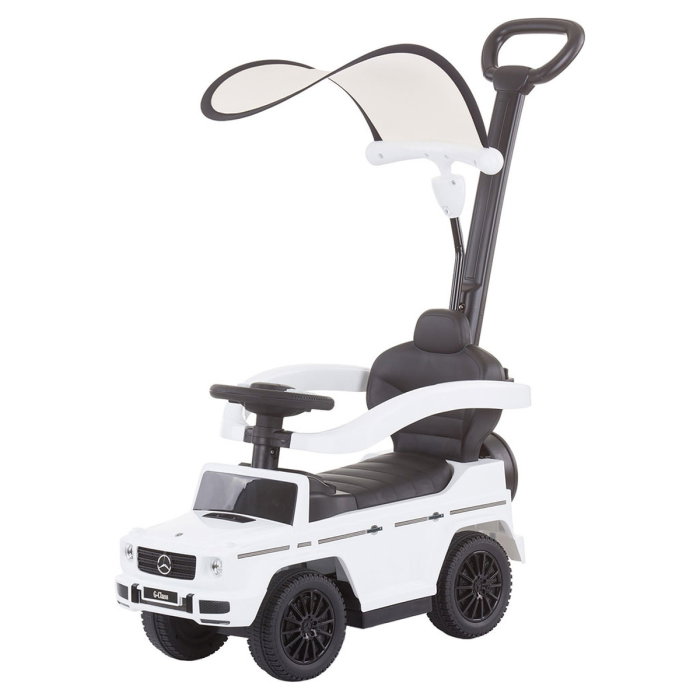 Masinuta de impins Chipolino Mercedes G350 White, cu maner si copertina 1 an [1]