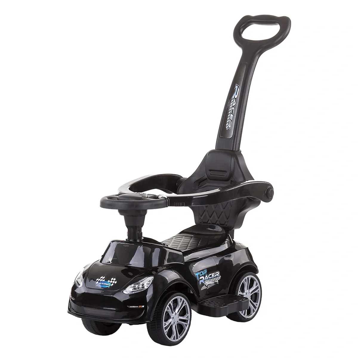 Masinuta de impins Chipolino Turbo Negru cu maner 3 ani [1]