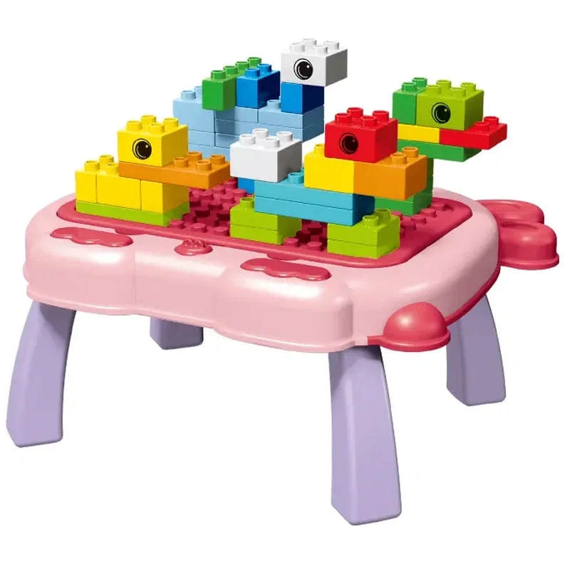 Masuta multifunctionala 3 in 1 pentru constructie - Iepuras Bufnitel 3 ani [1]