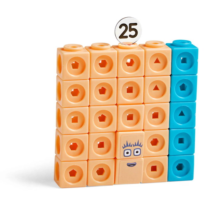 MathLink®Cubes Numberblocks in engleza Set de activitati de la 21 - 30 [3]