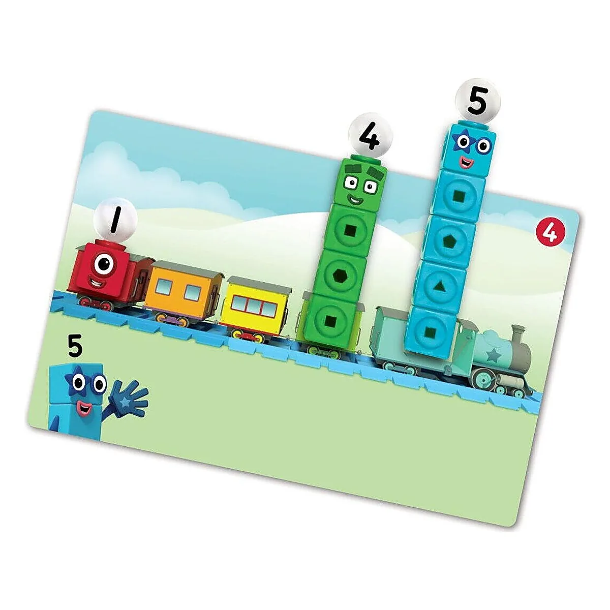 MathLink®Cubes Numberblocks in romana - Set de activitati de la 1 - 10 Learning Resources 7 ani [3]