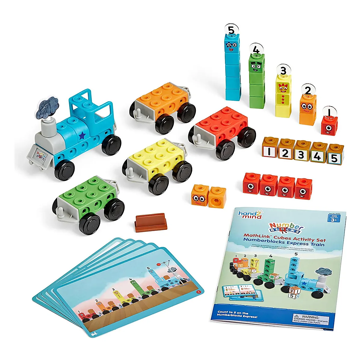 MathLink®Cubes Numberblocks - Trenulet Express Hand2Mind 3 ani+ [1]