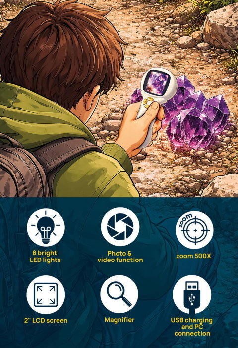 Micul geniu explorator - Microscop cu functie foto & video [3]