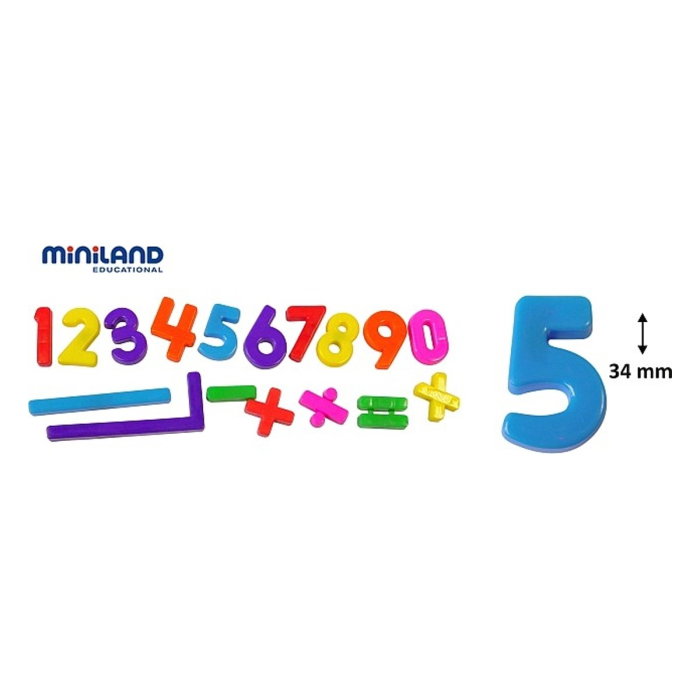 Numere magnetice Miniland 162 buc 6 ani [2]
